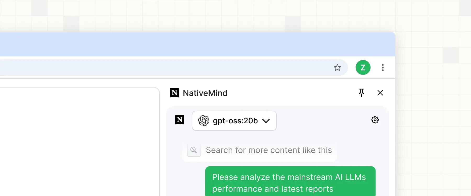 use gpt-oss in nativemind